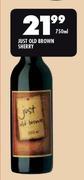 Just Old Brown Sherry-750Ml