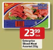 Enterprise Sliced Meat Assorted - 250g Each
