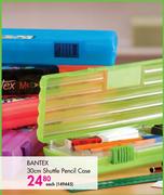 Bantex 30Cm Shuttle Pencil Case-Each