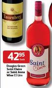Douglas Green Saint Claire Or Saint Anna Wine-1.5ltr Each