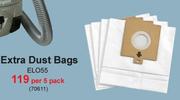 Extra Dust Bags(ELO55)-Per 5 Pack