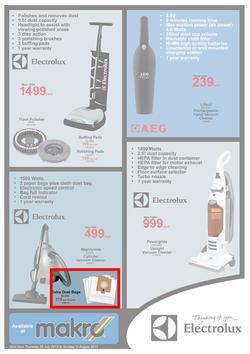 Makro : Electrolux Floor Care (25 Jul - 11 Aug 2013), page 2