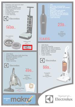 Makro : Electrolux Floor Care (25 Jul - 11 Aug 2013), page 2