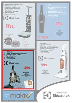 Makro : Electrolux Floor Care (25 Jul - 11 Aug 2013), page 2