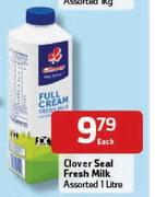 Clover Seal Fresh Milk Assorted-1L Each