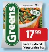 Greens Mixed Vegetables-1kg