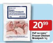 PnP No Name Frozen Chicken Braaipack-1kg