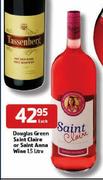 Douglas Green Saint Claire Or Saint Anna Wine-1.5L Each