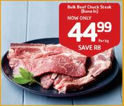 Bulk Beef Chuck Steak (Bone In)-Per Kg