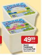 Nestle Farmhouse Ice Cream Tub Assorted-5L Each