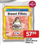 Goldi IQF Chicken Breast Fillets-2Kg