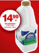 Douglasdale Fresh Milk-2Ltr Each