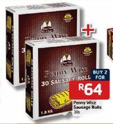 Penny Wise Sausage Rolls- 2 x 30's