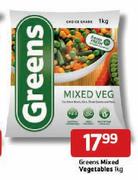 Greens Mixed Vegetables- 1kg