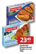 Country Fair Chicken Breast Steaks Assorted- 400g Each