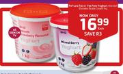 PnP Low Fat Or Fat Free Yoghurt Assorted - 1kg