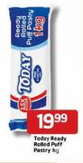 Today Ready Rolled Puff Pastry - 1kg