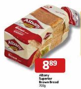 Albany Superior Brown Bread - 700g