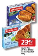Country Fair Chicken Breast Steaks Assorted - 400g Each