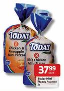 Today Mini Pizzas Assorted - 8's Each