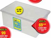 Addis Clearly Neat Storage Box(256049)-15L Each