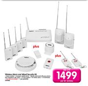 Wireless Alarm and Wired Security Kit-Per Kit