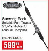 Femo Steering Rack(FED.HSRO649C) Each