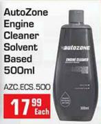 AutoZone Engine Cleaner Solvent Based-500ml(AZC.ECS.500) Each