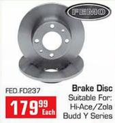 Femo Brake Disc(FED.FD237) Each