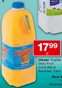Clover Tropika Dairy Fruit Juice Blend-2L Each