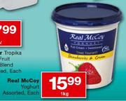 Real McCoy Yoghurt-1Kg Each