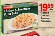 Iceland Chicken & Sweetcorn Pasta Bake-500gm
