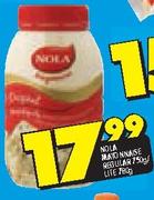 Nola Mayonnaise Regular-750Gm/Lite-780Gm