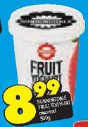 Sunning Dale Fruit Yoghurt-500Gm