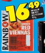 Rainbow Smoked Red Viennas-500Gm