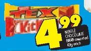 Nestle Chocolate Bars-43Gm Each
