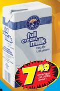 Crystal Valley Long Life Milk-1L