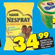 Nespray Full Cream Instant Milk Powder-500g Sachet
