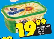 Sunshine D Lite Medium Fat Spread Tub-1Kg