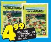Genadendal Country/Vallet Mix Frozen Vegetables-250Gm Each