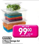 Clorets Chewing Gum(Addis 3 Piece Storage Set(3x5ltr)-Per Set