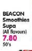 Beacon Smoothles Supa(All Flavours-50's