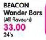 Beacon Wonder Bars(All Flavours)-24's