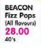 Beacon Fizz Pops(All Flavours)-40's