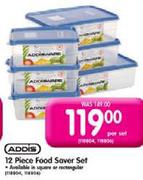 Addis 12 Piece Food Saver Set-Per Set