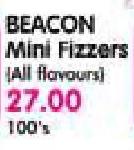 Beacon Mini Fizzers(All Flavours)-100's
