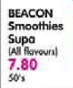 Beacon Smoothies Supa(All Flavours)-50's