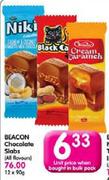 Beacon Chocolate Slabs(All Flavours)-90gm Each