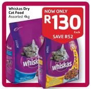 Whiskas Dry Cat Food Assorted-4Kg Each
