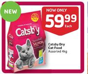 Catsby Dry Cat Food Assorted-4kg Each